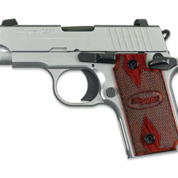 SIG P238 'HDW' 380 ACP Nite Sites Rosewood Grips - Handsguns | American Guns & Ammo