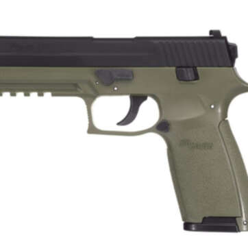 SIG P250 Air Pistol .177 Cal Pellets Fixed Sights OD Green 16rd - Air Guns & BB Guns | American Guns & Ammo