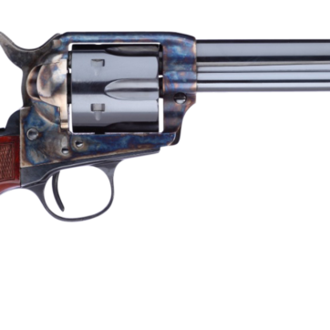 Taylors and Company 1873 Cattleman Gunfighter 45 Colt 6rd 5.50" Blued Walnut Army Sized Grip - Handsguns | American Guns & Ammo