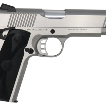 Tisas 1911-S 45 ACP, 5" Barrel, Steel Frame, Stainless Finish, Novak Style 3-Dot Sights, 8Rd - Handsguns | American Guns & Ammo