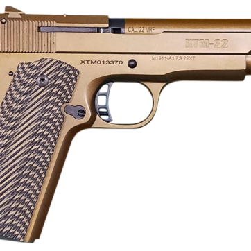 Rock Island XTM-22 .22 Mag, 5" Barrel, Burnt Bronze, 15rd - Handsguns | American Guns & Ammo