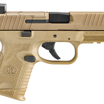 FN 509 Compact MRD 9mm, 3.7" Barrel, FN Optics Mounting System, Flat Dark Earth, 2x 10rd - Handsguns | American Guns & Ammo