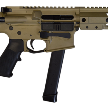 Brigade BM-9 9mm AR Pistol 9", Flat Dark Earth Black Pistol Brace, 33 rd - Handsguns | American Guns & Ammo