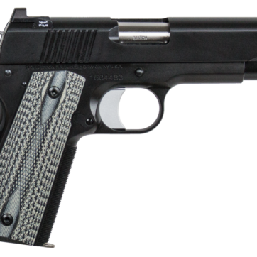 Dan Wesson Valor V-Bob 1911 45 ACP 4.25" Barrel Black Duty Finish Stainless Steel Black Polymer Grip. 8rd Mag - Handsguns | American Guns & Ammo