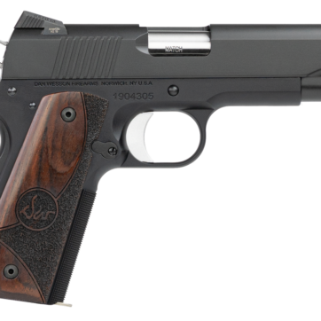 Dan Wesson Guardian 45 ACP 4.25" 8+1 Black Duty Finish Stainless Steel Wood Grip - Handsguns | American Guns & Ammo