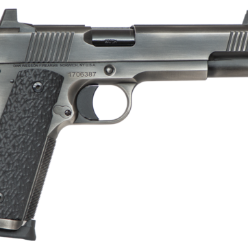 Dan Wesson Wraith, Suppressor Ready Full Size 1911, 45 ACP, 5.75"Threaded Barrel, Steel Frame, Stainless Steel Finish, G10 Grips, 8Rd, High Night Sights - Handsguns | American Guns & Ammo