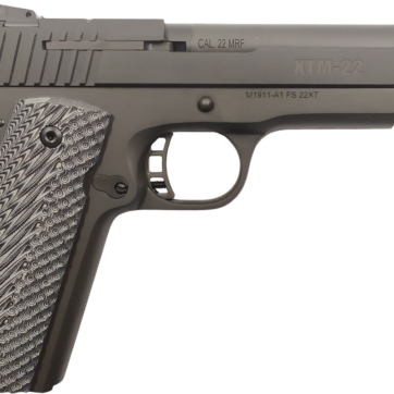Rock Island XT 22 Mag/WMR Target Full Size, 5" Barrel, Alloy, Black, G10 Grips, Adj Rear Sight, 14rd, 1 Magazine - Handsguns | American Guns & Ammo