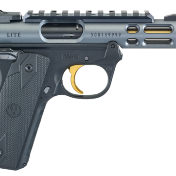 Ruger Mark IV 22/45 Lite .22 LR, 4.4" Threaded Barrel, Diamond Gray, 10rd - Handsguns | American Guns & Ammo
