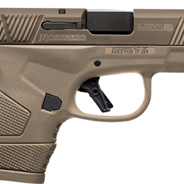 Mossberg MC1 Sub-Compact 9mm, 3.4" Barrel, Flat Dark Earth, Tritium Night Sights, 6-7rd Mags - Handsguns | American Guns & Ammo