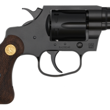 Colt Cobra Special Revolver, 38 Special, 2" Barrel, Steel Frame, Black PVD Finish, 6Rd, Brass Bead Front Sight, Retro Wood Grips - Handsguns | American Guns & Ammo