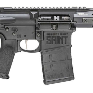 Springfield SAINT Victor .308 Win, 10.3" Barrel, SBA3 Brace, Black, 20rd - Handsguns | American Guns & Ammo
