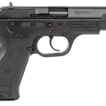 SAR B6 9mm, 4.50" Barrel, Black Oxide Steel, Black Polymer Grip, 10rd - Handsguns | American Guns & Ammo