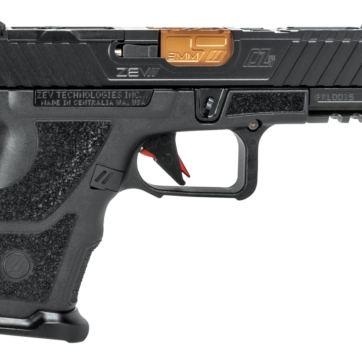 ZEV Technologies O.Z-9 Compact 9mm, 4" Bronze Threaded Barrel, Steel Frame, Polymer Grip, Black, 15rd - Handsguns | American Guns & Ammo
