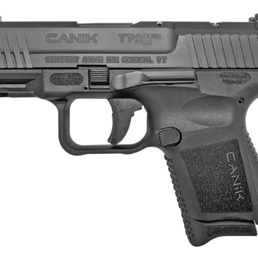 Canik TP9 Elite SC Blackout Edition 9mm, 3.6" Barrel, Polymer, Black, Micro Red-Dot Base, Holster, Back Straps, 2x12rd - Handsguns | American Guns & Ammo