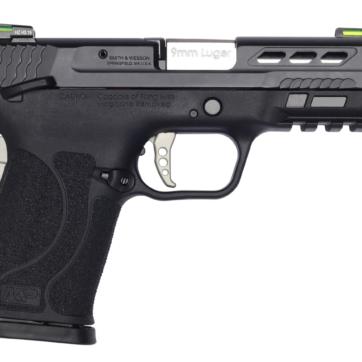 Smith & Wesson Performance Center Shield EZ, 9mm, 3.8" Ported Barrel, Hi-Viz Litewave H3 Tritium/Lightpipe Sights - Handsguns | American Guns & Ammo