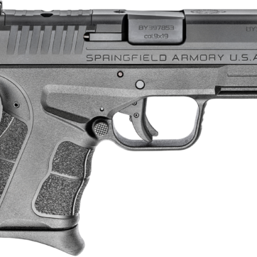 Springfieldngfield, XDS-Mod.2 OSP (Optical Sight Pistol), Semi-automatic, Striker Fired, Sub-Compact, 9mm, 3.3" Barrel, Black Color, Polymer Frame, Optics Ready, 3 Dot Sights, 9Rd, 2 Magazines, 1-7Rd, 1-9Rd - Handsguns | American Guns & Ammo