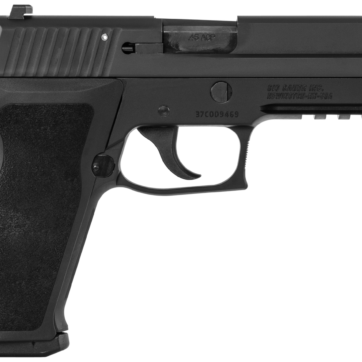 Sig P220 45ACP 4.4 Alloy Frame Stainless Steel Slide Black Nitron finish Contrast Sights Tac Rail - Handsguns | American Guns & Ammo