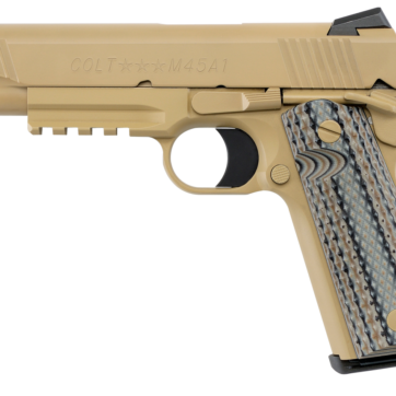 Colt 1911 CMC Marine 45ACP 5" FDE - Handsguns | American Guns & Ammo
