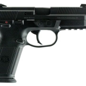 FN LE FNX-9 9mm Single/Double 4" 17rd Black Interchangeable Backstrap Grip Polymer Frame Black Stainless Steel Slide - Handsguns | American Guns & Ammo