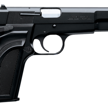 Browning Hi Power Mark III 9mm 4.62" Barrel, FS Composite Grip Black Epoxy, 10rd - Handsguns | American Guns & Ammo