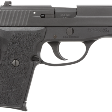 SIG P239 *CA Comp* DA/SA 357Sig 3.6, CS Black Poly Grip Black, 7 rd - Handsguns | American Guns & Ammo