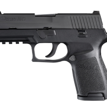SIG P250 Compact .357SIG 3.9 Barrel Siglite Night Sights Black Nitron Slide Finish 9rd - MA Compliant - Handsguns - American Guns & Ammo