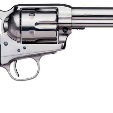 Uberti 1873 Cattleman Desperado, .45 Colt, 4.75", Bison Horn/Nickel - Handsguns | American Guns & Ammo