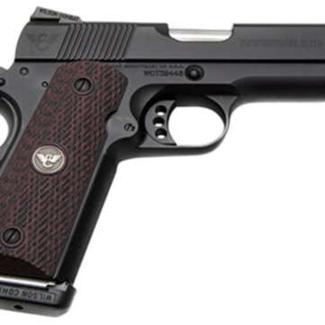Wilson Combat Professional Elite SAO 45 ACP 4" Barrel, Black G10 Diagonal Grips Black, 8rd - Handsguns - American Guns & Ammo