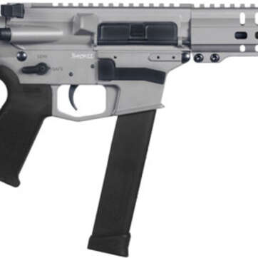 CMMG Banshee 300 10mm, 8" Barrel, Titanium Cerakote, RipBrace, M-Lok, Magpul Grip, 30rd Glock Mag - Handsguns | American Guns & Ammo