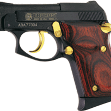 Taurus 1220031G 22 Small Frame 22 Long Rifle 2.75" Barrel, Rosewood Grip Blue, Gold, 8rd - Handsguns | American Guns & Ammo