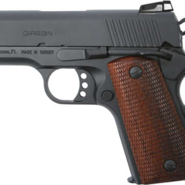 EAA Girsan 1911 9mm, 3.4" Officer, Black - Handsguns | American Guns & Ammo