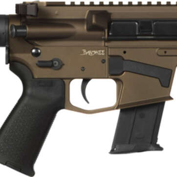 CMMG Banshee 300 Mk57 5.7x28mm "FiveSeveN" 5" Barrel, Rip Brace, Midnight Bronze, 20rd - Handsguns | American Guns & Ammo