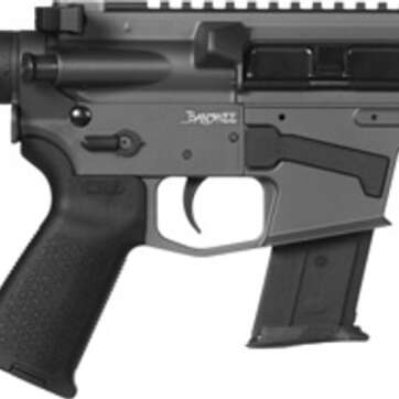 CMMG Banshee 300 Mk57 5.7x28mm, 5" Barrel, RipBrace, Sniper Grey, 20rd - Handsguns | American Guns & Ammo