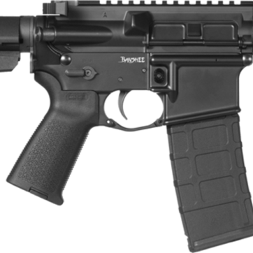 CMMG Banshee 300 MK4 9mm, 5" Barrel, Black, Magpul MOE, 6 Position RipBrace, 30rd - Handsguns | American Guns & Ammo