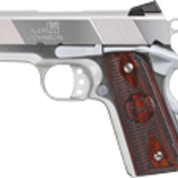 Iver Johnson Thrasher 1911, 9mm, 3", 8rd, Rosewood Grips, Stainless Steel - Handsguns - American Guns & Ammo