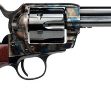 Cimarron Frontier 44-40 Winchester, 4 3/4" Barrel, Color Casehardened, Blued, Walnut, 6rd - Handsguns | American Guns & Ammo