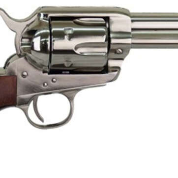 Cimarron Pistolero 22 LR, 4 3/4" Barrel, Nickel - Handsguns | American Guns & Ammo