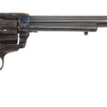 Cimarron Wyatt Earp 45 Colt, 10" Barrel, Color Casehardened, Blued, Walnut, No Badge, 6rd - Handsguns | American Guns & Ammo