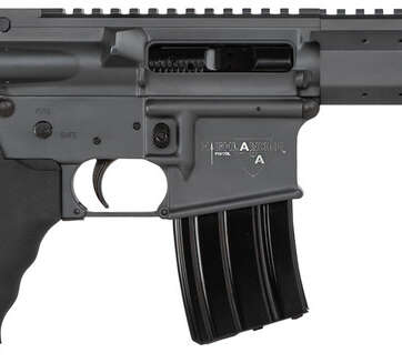 Alexander Arms Highlander .50 Beowulf, 12" Barrel, SBA3, Sniper Gray, 7rd - Handsguns | American Guns & Ammo