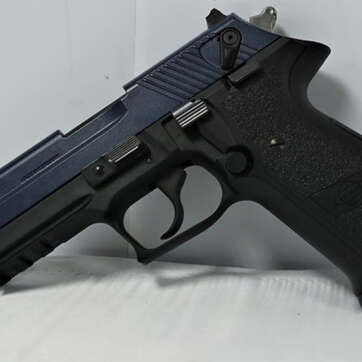 GSG Firefly .22 LR, 4" Barrel, Thumb Safety, 3-Dot Sights, Dark Blue/Black, 10rd - Handsguns | American Guns & Ammo