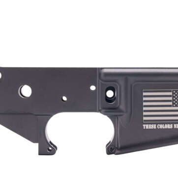 Anderson AR-15 Stripped Lower Receiver ''These Colors Never Run" Multi CalMarked - RIFLES | American Guns & Ammo