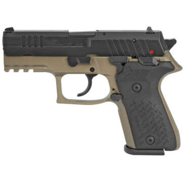 Arex Rex Zero 1 Compact 9mm, 3.85" Barrel, Contrast Sights, Flat Dark Earth, 15rd - Handsguns - American Guns & Ammo