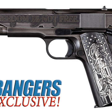 Auto Ordnance 1911 - I Stand, 45 ACP, Freedom Is Not Free, All Gave Some, Some Gave All, Flag Grips, 7rd Mag Exclusive Limited Production - Handsguns - American Guns & Ammo
