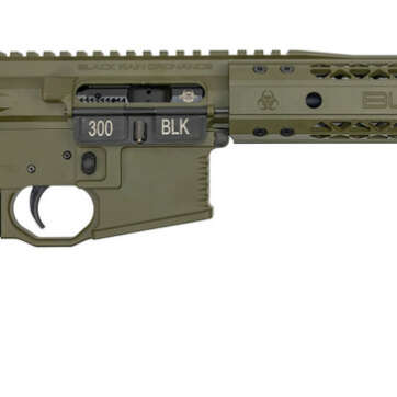 Black Rain Ordnance .300 Blackout Pistol, SBA3, OD Green - Handsguns | American Guns & Ammo