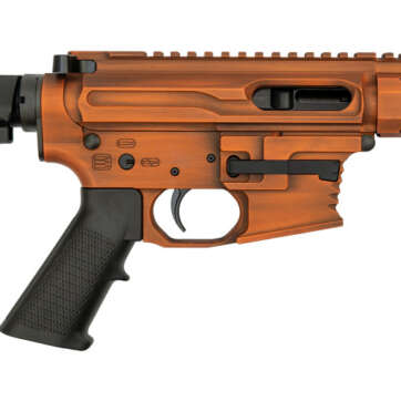 Black Rain Ordnance Fallout CQB 9mm, 4" Barrel, SBA3, Tequila Sunrise Cerakote, 30rd - Handsguns | American Guns & Ammo