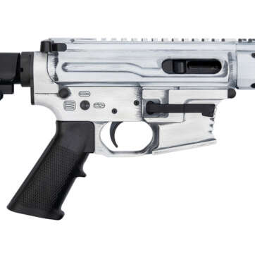Black Rain Ordnance Fallout CQB 9mm, 4" Barrel, SBA3, White Cerakote, 30rd - Handsguns | American Guns & Ammo