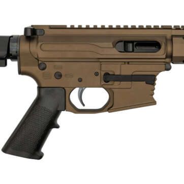 Black Rain Ordnance Fallout CQB 9mm, 4" Barrel, SBA3, Bronze Cerakote, 30rd - Handsguns | American Guns & Ammo