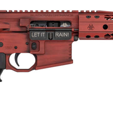 Black Rain Ordnance Fallout AR-15 Pistol, .223/5.56, 10.5" Barrel, SBA3 Brace, Red, 30rd - Handsguns | American Guns & Ammo