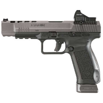 Canik TP9SFx 9mm, 5.2" Match Grade Barrel, Vortex Viper RDS, Tungsten Gray, 2x 20rd - Handsguns | American Guns & Ammo