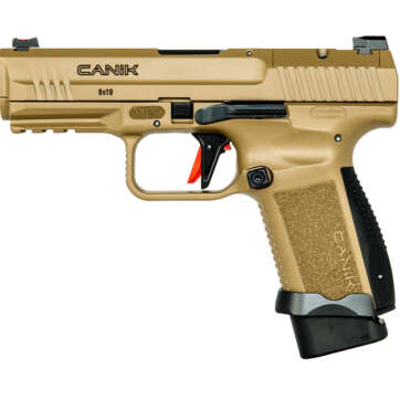 Canik TP9 Elite Combat 9mm, 4.8" Barrel, Flat Dark Earth, 15rd - Handsguns | American Guns & Ammo